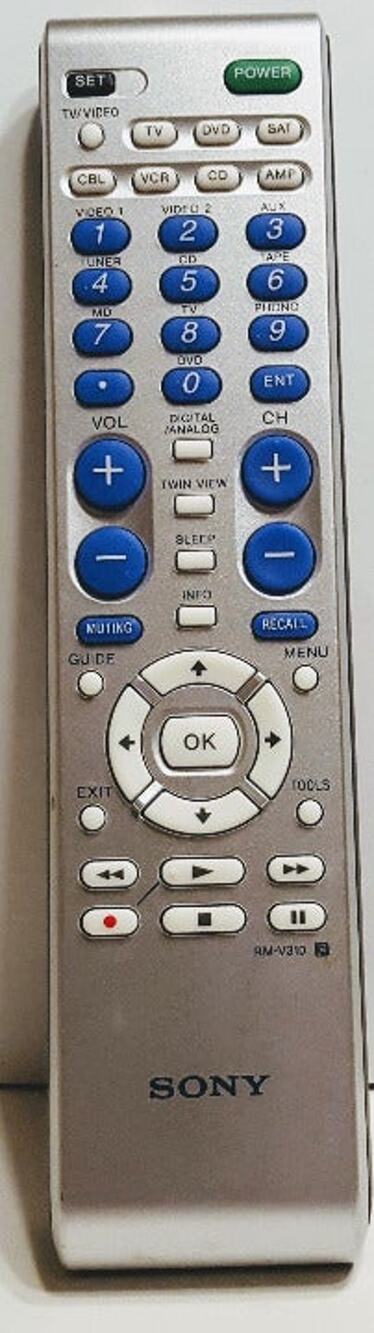 Sony RM-V310 Universal 7-Device Multi-Brand Remote Control